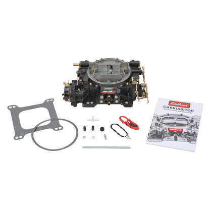 Edelbrock Carburetor Thunder AVS2 Series 650 CFM Electric Choke Black Powder Coated (Non-EGR) 19063 19063 Photo - Primary