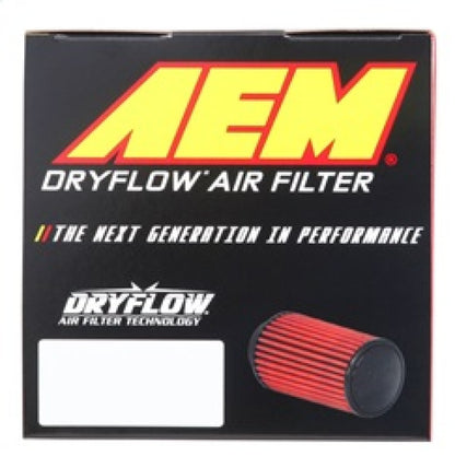 AEM Induction AEM DryFlow Air Filter AIR FILTER KIT 4.5in X 9in DRYFLOW 21-2069DK 21-2069DK Photo - in package