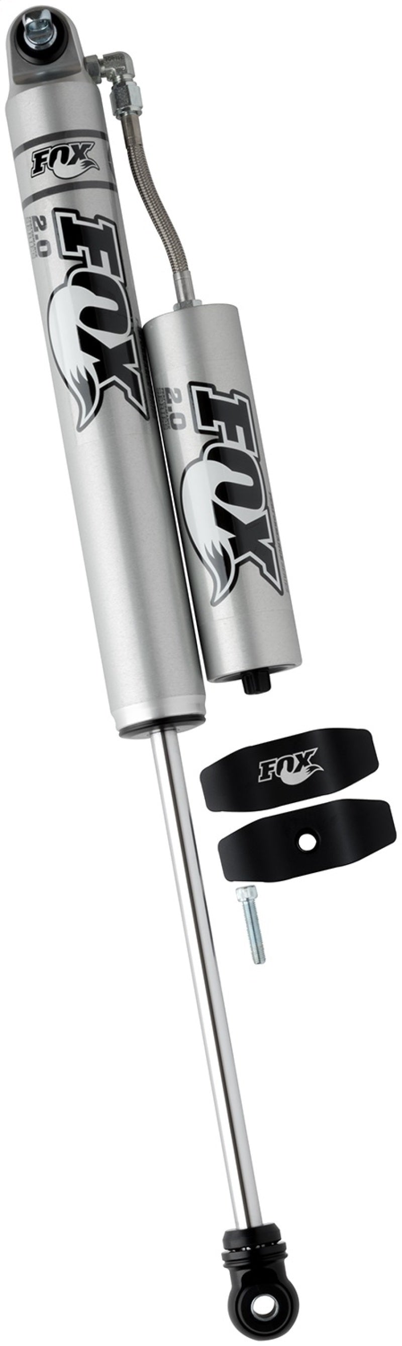 FOX 07+ Jeep JK 2.0 Performance Series 11.6in. Smooth Body Remote Reservoir Rear Shock / 4-6in. Lift 985-24-012 985-24-012 Photo - Unmounted
