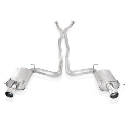 Stainless Works 2004-07 Cadillac CTS-V 3in Exhaust X-Pipe Chambered Mufflers 4in Tips CTSVEX CTSVEX Photo - Primary