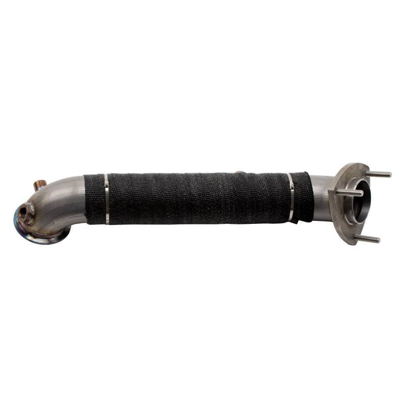 Wehrli 15.5-16 Chevrolet 6.6L LML Duramax 3in Stainless Down Pipe (3 Bolt Flange) WCF100705 WCF100705 User 1