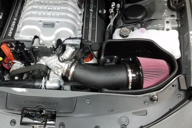 JLT 15-20 Dodge Charger 6.2L / 15-18 Dodge Challenger Hellcat 6.2L Cold Air Intake Kit w/Red Filter CAI-HC-15 CAI-HC-15 Photo - Primary