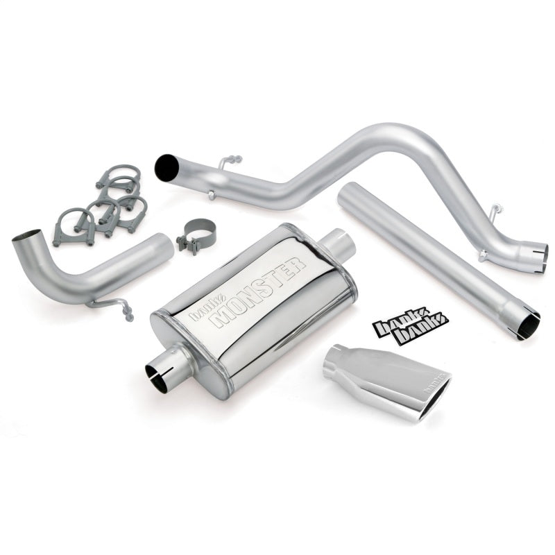Banks Power 12-15 Jeep 3.6L Wrangler (All) - 4dr Monster Exh Sys - SS Single Exh w 51343 Photo - Primary