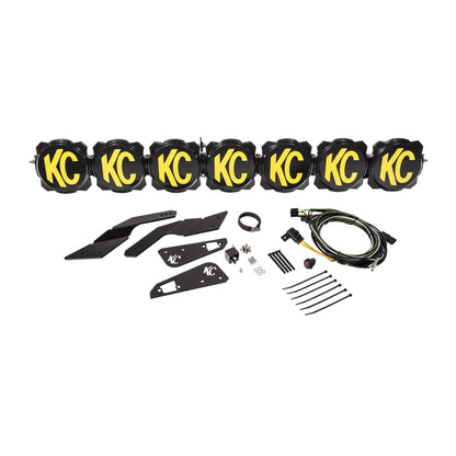 KC HiLiTES Can-Am X3 45in. Pro6 Gravity LED 7-Light 140w Combo Beam Overhead Light Bar System 91334 91334 Photo - lifestyle view