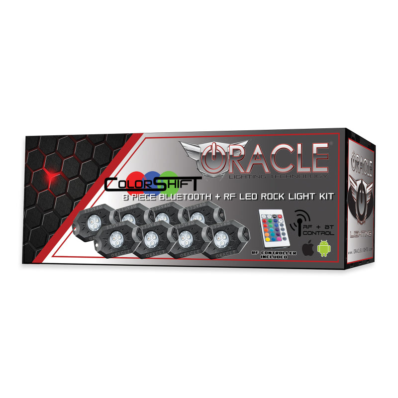 ORACLE Lighting Oracle Bluetooth + RF Underbody Rock Light Kit - 8 PCS - ColorSHIFT 5819-333 5819-333 User 1