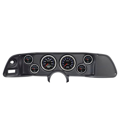 Autometer Cobalt 70-78 Camaro Dash Kit 6pc Tach / MPH / Fuel / Oil / WTMP / Volt 7022-CB 7022-CB Photo - Primary