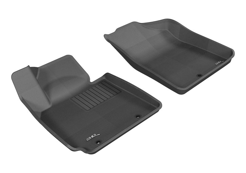 3D MAXpider 2012-2017 Hyundai Veloster Kagu 1st Row Floormat - Black L1HY02011509 L1HY02011509 Photo - Primary