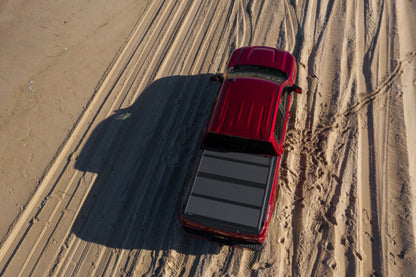 BAK Tonneau Cover, Flip MX4, Folding, Aluminum, Matte Black, Chevy, GMC 448132 Photo - lifestyle view