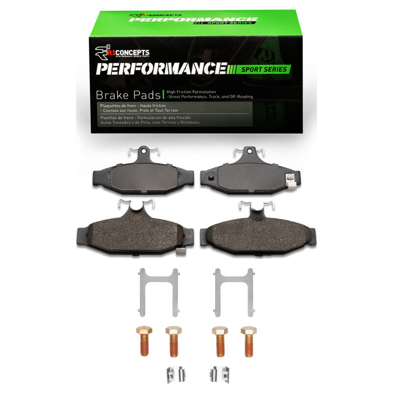 R1 Concepts RNC Performance Sport Brake Pads Brakes, Rotors & Pads Brake Pads - Performance main image