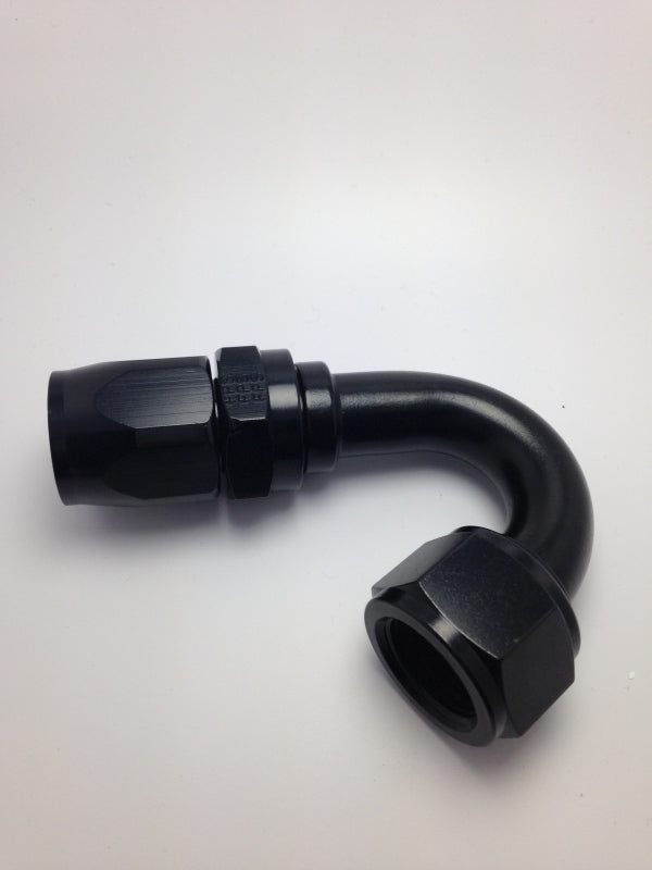 Fragola -10AN Nut x -12AN Hose Reducing Hose End 150 Degree - Black 231511-BL 231511-BL Photo - Primary