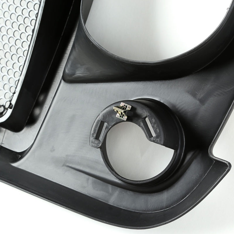 Rugged Ridge Spartan Grille,Satin Black;07-18 Jeep Wrangler JK 12034.01 Photo - Unmounted
