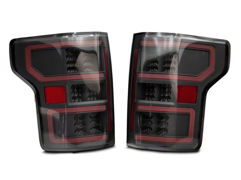 Raxiom 18-20 Ford F-150 Axial Series LED Tail Lights w/ SEQL Turn Signals- Blk Housing (Clear Lens) T548144 T548144 Photo - Close Up