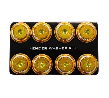 NRG Fender Washer Kit w/Color Matched M8 Bolt Rivets For Plastic (Rose Gold) - Set of 8 FW-800RG FW-800RG Photo - Primary