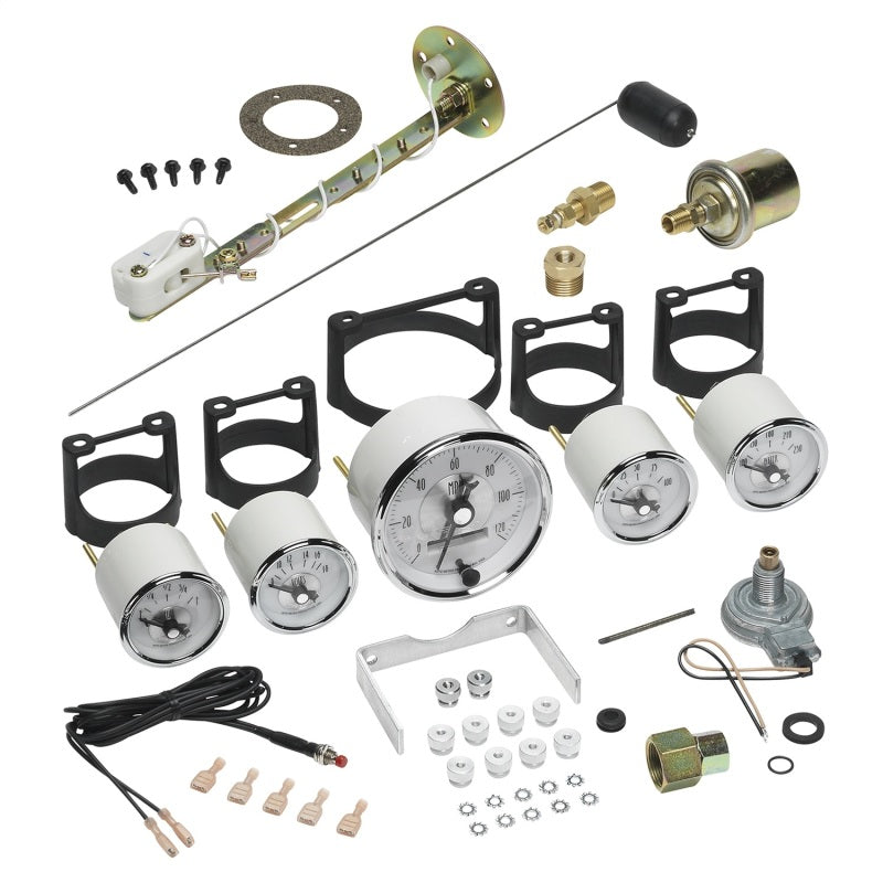 Autometer Gauge Kit, 5 Pc., 3 3/8" & 2 1/16", Elec. Speedo w/ LCD Odo, Prestige 2006 User 2