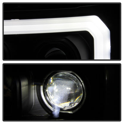 Spyder GMC Sierra 1500/2500/3500 07-13 Denali 08-13 LED Headlights Blk PRO-YD-GS07V2PL-BK 5087522 5087522 Photo - Unmounted