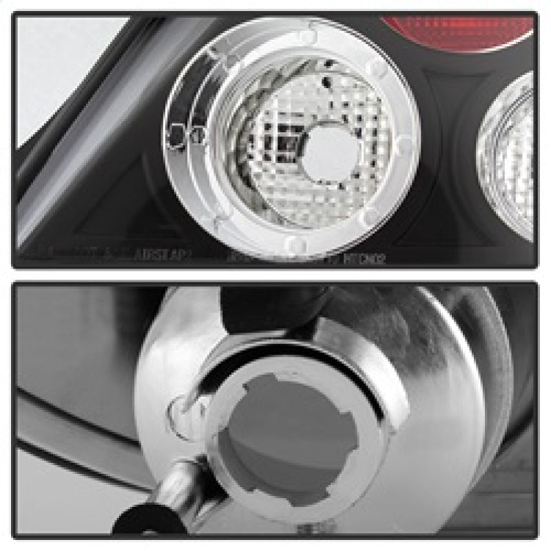 Spyder Hyundai Tiburon 03-05 Euro Style Tail Lights Black ALT-YD-HYT03-BK 5005434 5005434 Photo - Unmounted