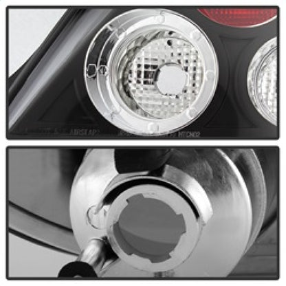 Spyder Hyundai Tiburon 03-05 Euro Style Tail Lights Black ALT-YD-HYT03-BK 5005434 5005434 Photo - Unmounted