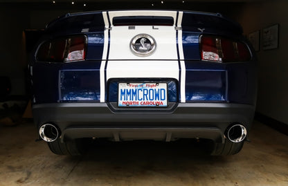 AWE Tuning S197 Mustang GT Axle-back Exhaust - Track Edition (Chrome Silver Tips) 3020-32040 3020-32040 Photo - Mounted