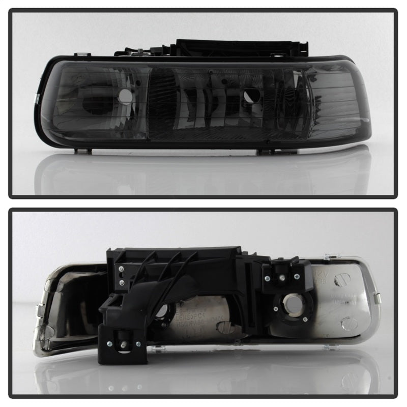 SPYDER Xtune Chevy TahOE 00-06 Amber Crystal Headlights Smoke HD-JH-CSIL99-SM 5064257 5064257 Photo - Unmounted