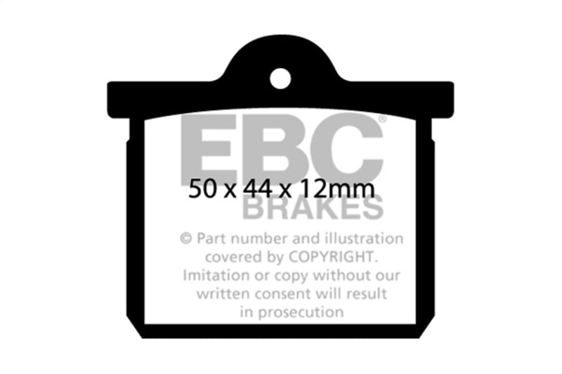EBC 2018+ Volvo XC40 T4 Ultimax Front Brake Pads UD2137 UD2137 Photo - Primary