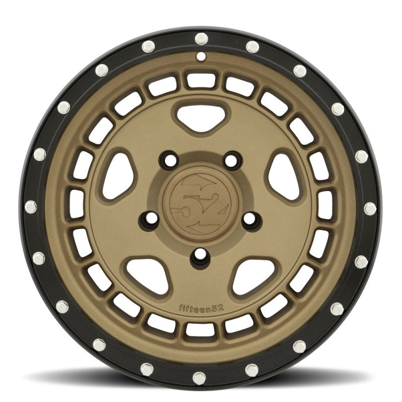 fifteen52 Turbomac Hd Block Bronze (Matte Bronze/Satin Black Ring/Steel Hardware) Wheel 17x8.5 0 5x127 THDBB-178557-00 Photo - Primary