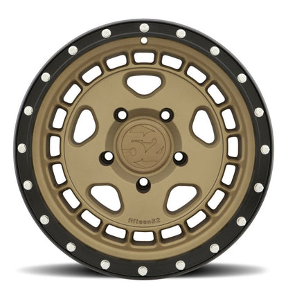 fifteen52 Turbomac Hd Block Bronze (Matte Bronze/Satin Black Ring/Steel Hardware) Wheel 17x8.5 0 5x150 THDBB-178555-00 Photo - Primary