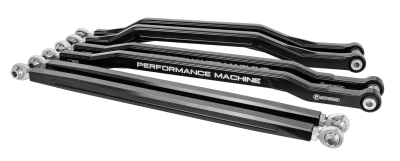 Performance Machine UTV High Clearance Radius Rod Set (4 Rods) - Contrast Cut 0222-2001-BM 0222-2001-BM Photo - Primary