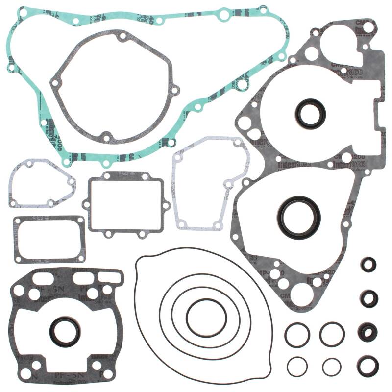Vertex Pistons Vertex Gaskets 99-00 Suzuki RM250 Complete Gasket Kit w/ Oil Seals 811582 811582 Photo - Primary