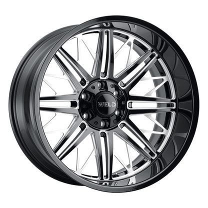 Weld Off-Road W145 22X12 Cascade 8X180 ET-44 BS4.75 Gloss Black MIL 124.3 W14522018475 W14522018475 Photo - Primary