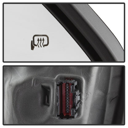 SPYDER xTune 15-17 Ford F-150 Heated LED Telescoping Pwr Mirrors - Smk (Pair) (MIR-FF15015S-G4-PWH-SM-SET) 9943065 9943065 Photo - Unmounted