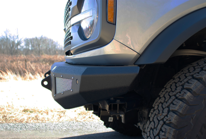 Fishbone Offroad 2021+ Ford Bronco Front Bumper - Black FB22359 FB22359 Photo - lifestyle view