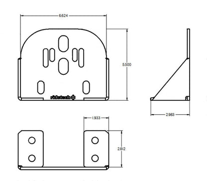 Ridetech Bolt-on Upper AirSpring Bracket 90000002 90000002 User 1