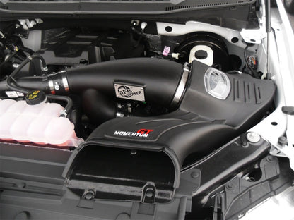 aFe Momentum GT Pro DRY S Cold Air Intake System: Ford F-150 EcoBoost 15-1 51-73112-1 Photo - Mounted