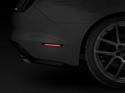 Raxiom 15-22 Ford Mustang Axial Series LED Side Marker Lights Rear (Smoked) 390265 390265 Photo - Primary
