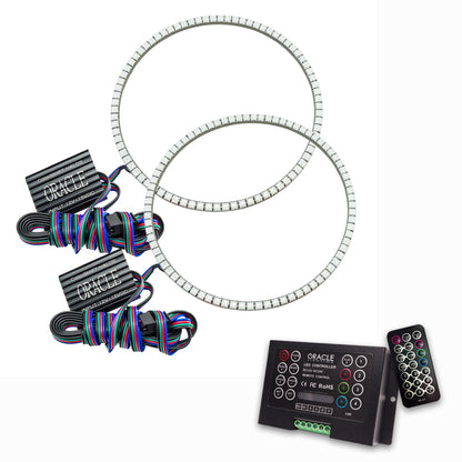 ORACLE Lighting Oracle 7in Round Exterior Waterproof LED Halo Kit - ColorSHIFT w/ 2.0 Controller 3981-333 3981-333 Photo - Primary