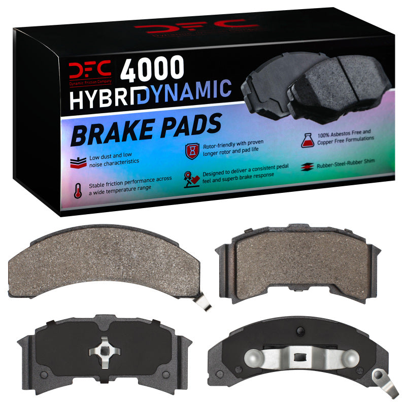 DFC DFC 4000 HybriDynamic Brake Pads Brakes, Rotors & Pads Brake Pads - OE main image
