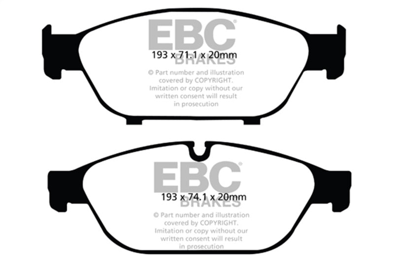 EBC Disc Brake Pad Set DP32086C Photo - Primary