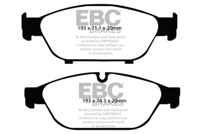 EBC Disc Brake Pad Set DP32086C Photo - Primary