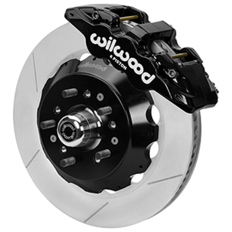 Wilwood Forged 6 Piston Superlite Caliper, GT 72 Vane Vented Spec37 Slotted Rotor - 14.00x1.25 140-17149