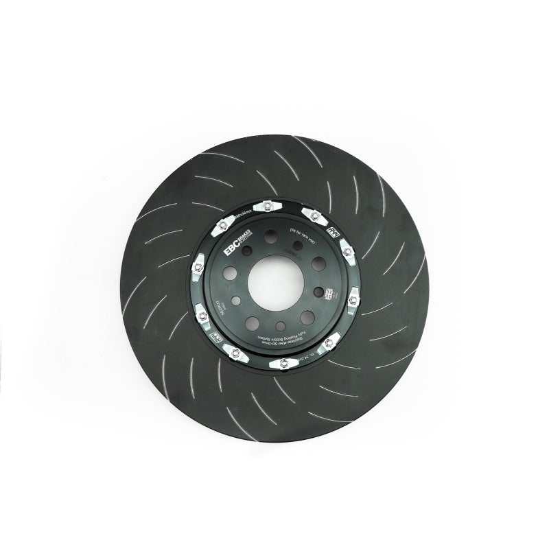 EBC 2016+ Dodge Charger SRT Hellcat 6.2 Supercharged SG Series One Piece Rear Cast Iron Rotor Set SG7366 SG7366 User 1