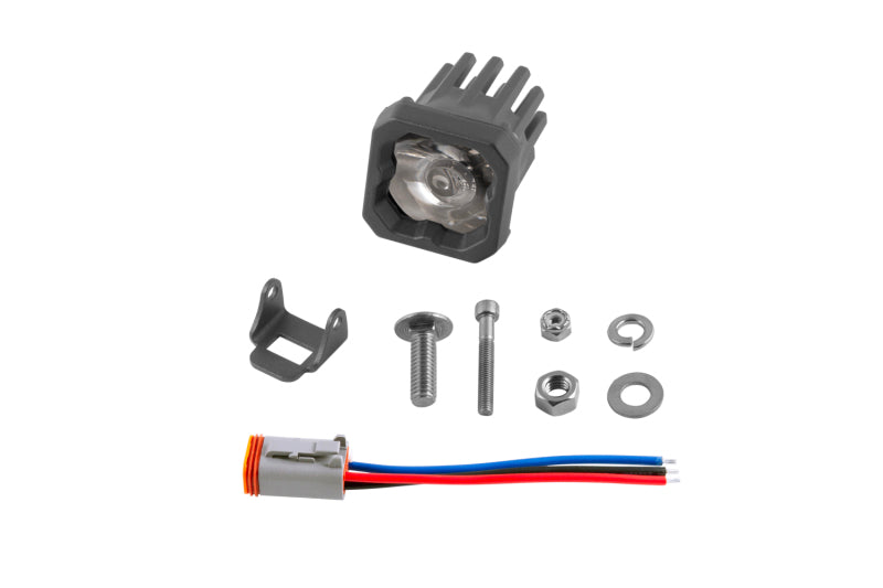 Diode Dynamics Stage Series C1 LED Pod Pro - White Flood Standard RBL Each DD6461S DD6461S User 8