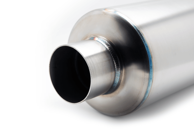 BLOX Racing 3.5in Street Muffler With Turndown Tip BXEX-00111 BXEX-00111 Photo - Primary