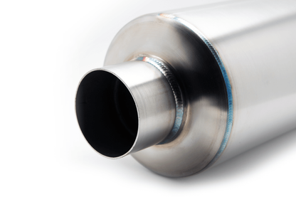 BLOX Racing 3.5in Street Muffler With Turndown Tip BXEX-00111 BXEX-00111 Photo - Primary