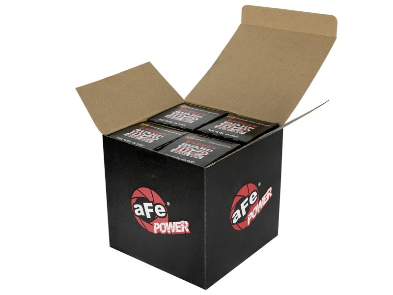 aFe Pro GUARD D2 Fuel Filter (4 Pack) GM Diesel Trucks 92-00 V8-6.2/6.5L ( 44-FF001-MB Photo - Unmounted