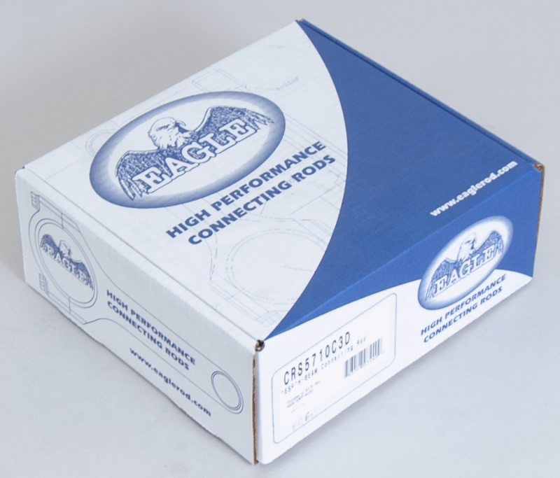 Eagle Chevy Quad 4 Ld9 Connecting Rods (Set of 4) CRS5710C3D CRS5710C3D Photo - in package