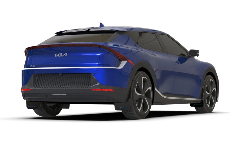 Rally Armor 22-23 Kia EV6 Black UR Mud Flap Blue Logo MF91-UR-BLK-BL MF91-UR-BLK-BL User 1