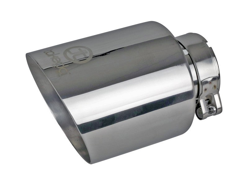 aFe POWER Takeda 2021 Toyota Supra 2.0L (t) 2.5in-3in 304 SS CB Exhaust w/ Polished Tips 49-36050-P 49-36050-P Photo - Close Up