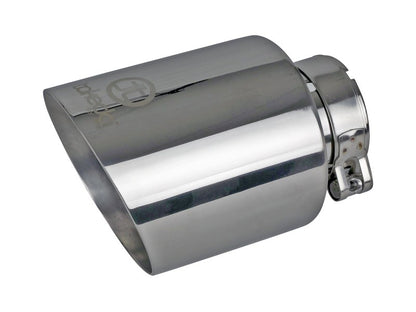 aFe POWER Takeda 2021 Toyota Supra 2.0L (t) 2.5in-3in 304 SS CB Exhaust w/ Polished Tips 49-36050-P 49-36050-P Photo - Close Up