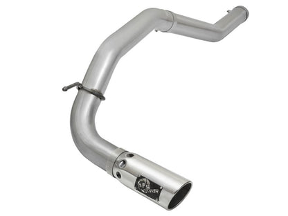 aFe  ATLAS 4" DPF-Back Aluminized Steel Exhaust System w/Polished Tip 49-06113-P Photo - Primary