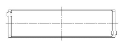 ACL BMW N63/S63 V8 0.25 Oversized High Performance Rod Bearing Set 8B1578H-.25 8B1578H-.25 Technical Drawing